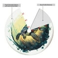 thumbnail image 2 of Sikiie Watercolor Turtle3 30-48 inches {designName} Print Christmas Tree Skirt Snowman Xmas Tree Skirt with Edge Christmas Decorations for Holiday Party30", 2 of 7