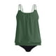 thumbnail image 4 of Trajes de Baño de Corte Alto para las Mujeres sin Mangas Sólido Empuje-Up Acolchado Traje de Baño Set, Ropa de Playa Sexy con Almohadilla de Pecho, Verano de Poliéster, 4 of 4