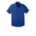 thumbnail image 4 of Port Authority Short Sleeve Carefree Poplin Shirt, 4 of 5