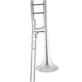 thumbnail image 4 of Bach 42BOS Stradivarius Tenor Trombone Open Wrap with F Attachment Silver Plated, 4 of 5