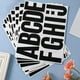 thumbnail image 1 of Uppercase Alphabet Sticker Set | 4 Inch Black Self-Adhesive Letters for Signs Labels Crafts | 3 Sheets | Durable Paper Stickers | Decorate Mailboxes Laptops Scrapbooks | Easy Peel Stick, 1 of 6