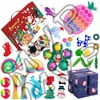 COUTEXYI Fidget Advent Calendars 2021 Toy for Kid,Pop-On-It Advent Calendars,Christmas Advent Calendar Fidget Toy Packs,Christmas Countdown Calendar 24 Days,Figetsss Toy Sets Fidget Toy Box