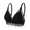 A1_Black, variant on Lace Bralette for Women Spaghetti Strap Wireless Bralettes Non Padded Bralette V Neck Minimizer Bra Floral Triangle Bra Plunge Lightly Lined Full Coverage Lace Floral Underwear Black L