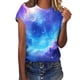 thumbnail image 4 of Tops de Manga Corta para las Mujeres Camiseta Impresa Unisex de Ajuste Suelto, Blusa Casual de Cuello Redondo para el Uso Diario de Primavera, 4 of 6