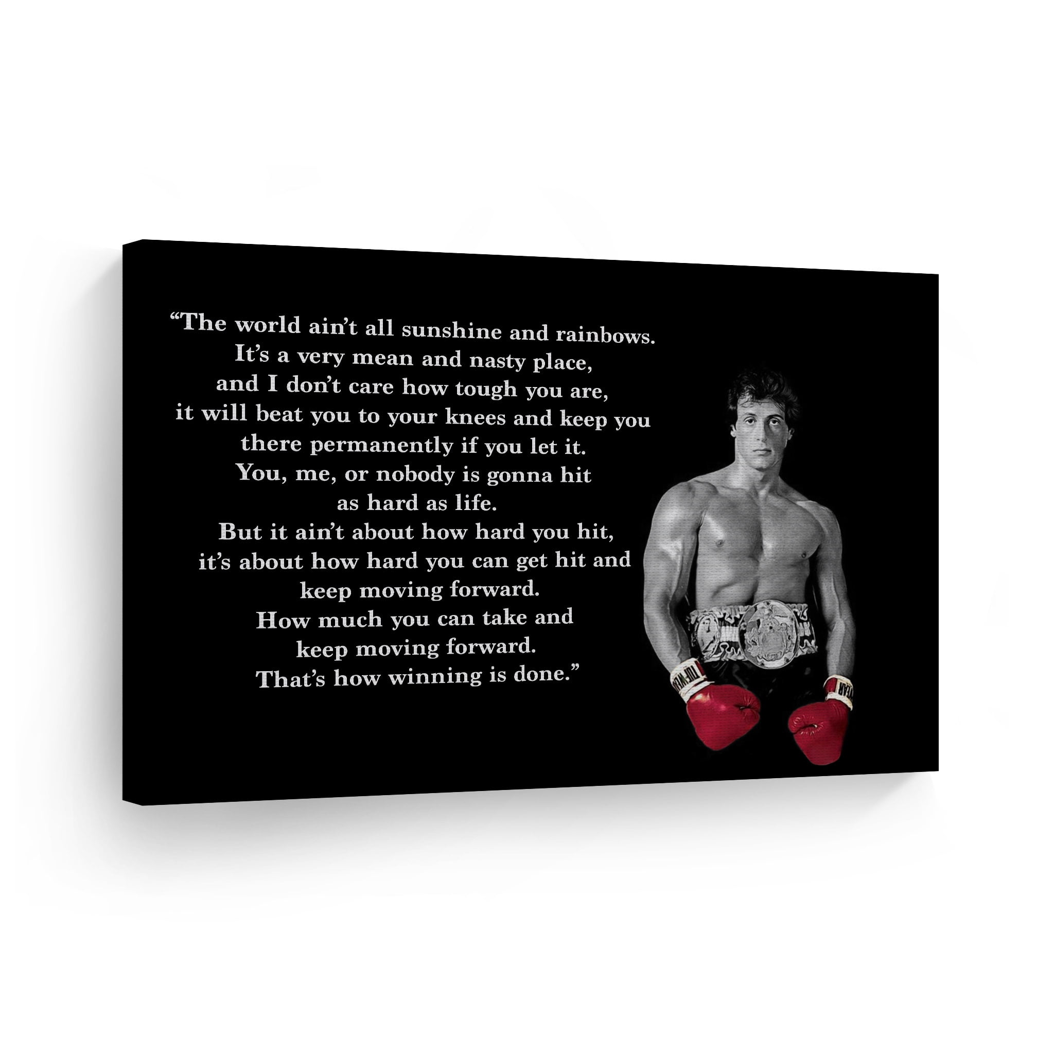 rocky balboa speech sunshine and rainbows rocky balboa speech sunshine and rainbows