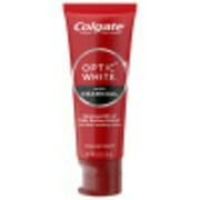 Colgate Optic White Whitening Toothpaste with Charcoal, Cool Mint, 4.2 oz Tube