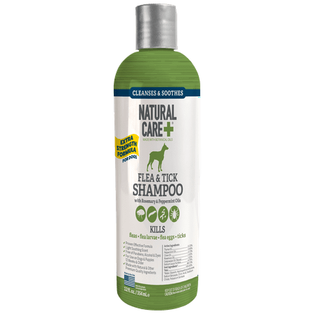 - Natural Care Flea and Tick Shampoo for Dogs 12 oz