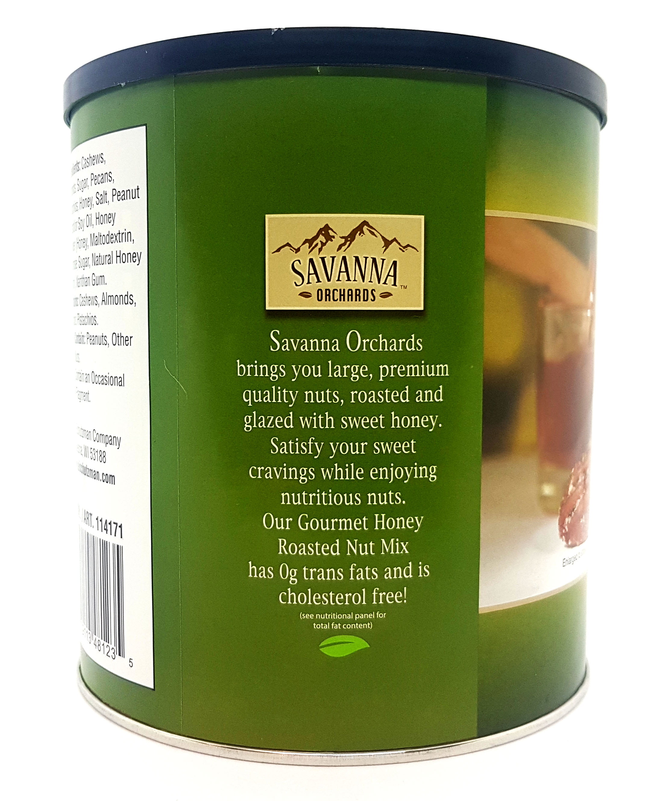 SAVANNA Gourmet Honey Roasted Nut Mix, 850 g - Deliver-Grocery Online (DG),  9354-2793 Québec Inc.