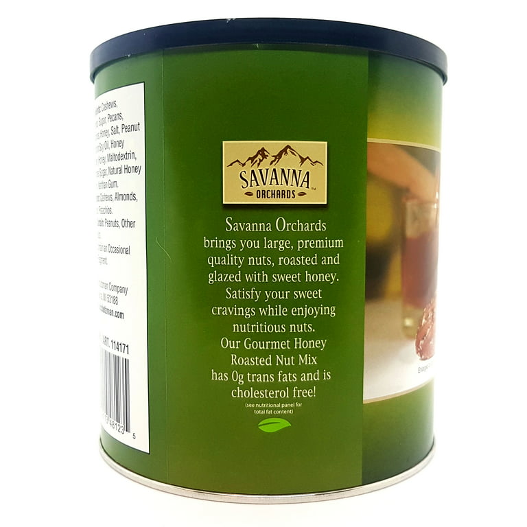  Savanna Orchards Gourmet Honey Roasted Nut Mix, 30 Oz