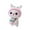 Pink, variant on Fun Plush Doll DIY Needle Felting Kit Wool Felting Supplies Cartoon Rabbit DIY Art Carft for Home Kids Adults Gift (Pink Peach)
