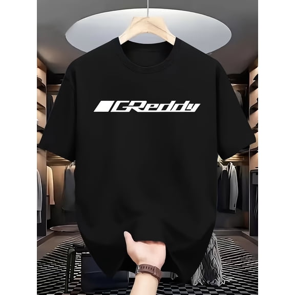 Men's Breathable Short-Sleeve Training T-Shirt with Moisture-Wicking & Quick-Dry Technology - Athletic Outdoor Activewear, Round Neck Casual Summer Top for Sports & Gym Wear