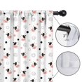 thumbnail image 4 of Blackout Kids Curtains,White Cow Cow Head Pattern Childrens Insulated Curtains Set Of 2,Bedroom Essentials,Toddler Room Decor 42x54in(106x137cm), 4 of 5