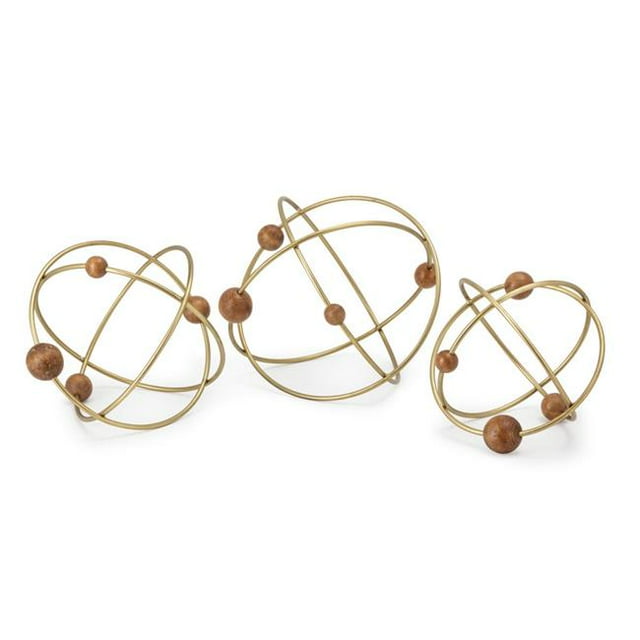 IMAX 90442-3 Boules de Déco Obitz - Lot de 3