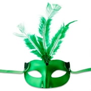 Mardi Gras Green Mask, for Adults, by Way To Celebrate