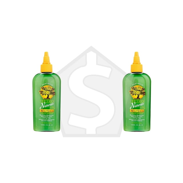 Lot de 2 - FANTASIA Tea Tree Naturals Sérum pour Cuir Chevelu (4 Oz)