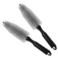 thumbnail image 1 of HAOAN 2pcs Car Wheel Cleaner Brush Auto Wheel Cleaning Brush Car Rim Cleaning Brush Wheel Hub for Car Detailing Motorcycle Maintenance Engine Bay Cleaning, 1 of 8
