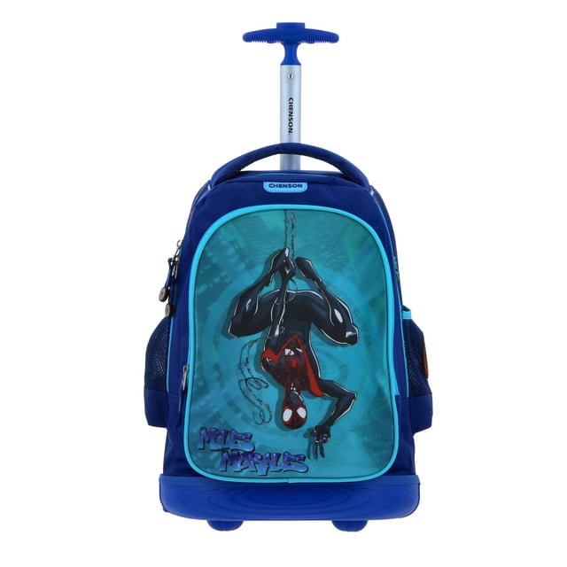 Mochila Grande Con Ruedas Y Luces Led Chenson Miles Morales Marvel TELT MM70886-9