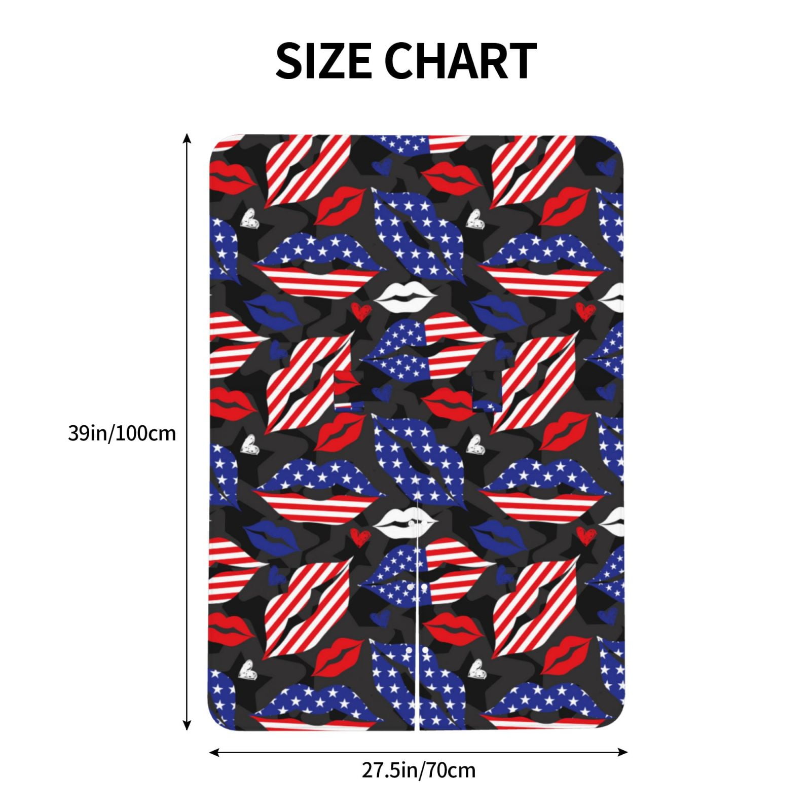 Naloa American With Lips Baby Car Seat Cover, Breathable Baby Carrier Cover, Multiuse Baby Carrier Cover & Nursing Breastfeeding Cover