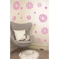 thumbnail image 1 of Flower Pattern Wall Decal Stickers, 1 of 4
