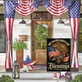 thumbnail image 5 of Sm:)e One Nation Under God 250th Anniversary Patriotic July 4th Garden Flag 12x18 Inch, Double Sided, 5 of 8
