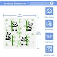 thumbnail image 3 of SKYSONIC 6 PCS Cute Panda Baby Washcloths Towel Set, Highly Absorbent & Soft Cotton Wash Cloths 12"x 12" Face Hand Towels for Bathroom, Multi-Purpose Fingertip Towels, 3 of 7