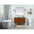 thumbnail image 3 of 48 inch single bathroom vanity in teak, 3 of 5