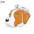thumbnail image 2 of Flmtop Anti-Lost Pet Dogs ID Tag Collar Nameplate Pendant Key Chain Ring Bag Ornament 21#, 2 of 9