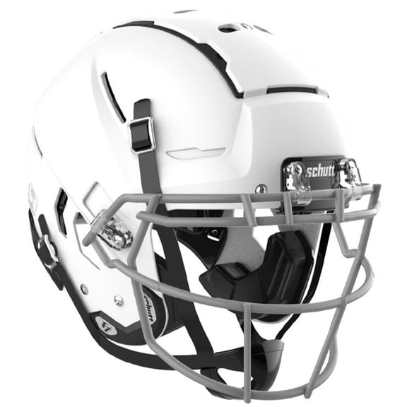 Schutt F7 LX1 Youth Football Helmet (L, Matte White)
