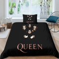 thumbnail image 5 of Queen 3d Duvet Cover Sets, Bedding Set And Pillowcase For Single Or Double Bed Microfiber With Zipper Closure 2 Pcs Single, 5 of 5