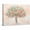 D, variant on XaaKee Canvas Wall Art Prints Pastel Rainbow Canopy Abstract Botanical Textured Tree Art Painting Inner Framed 18*12Inch