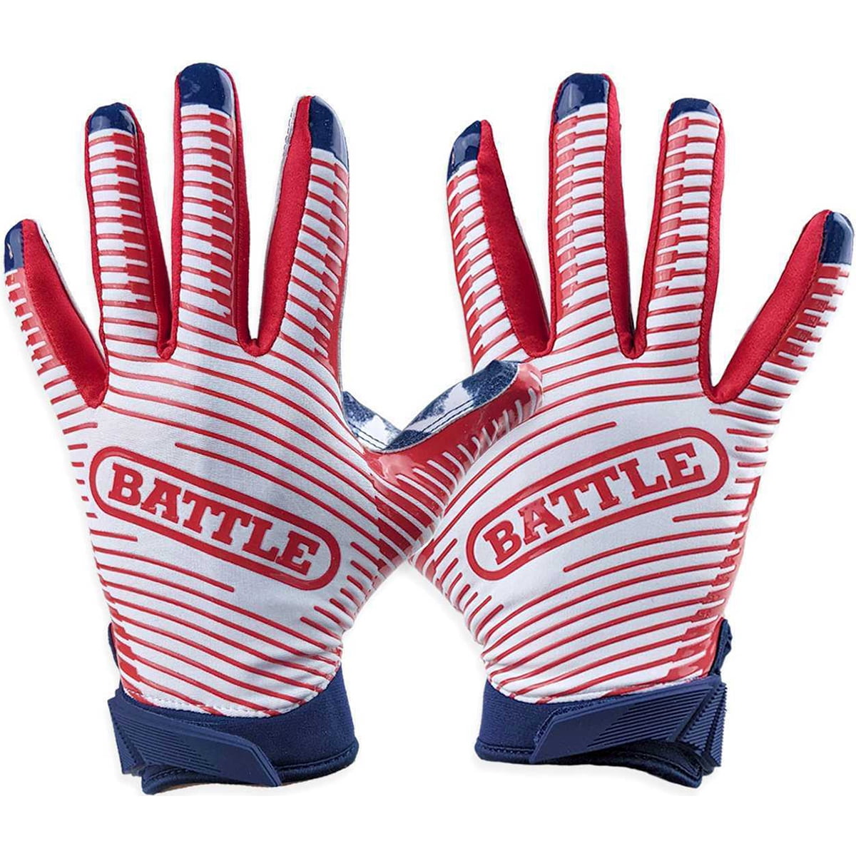 Battle Sports USA Doom 1.0 Football Receiver Gloves - Adult M