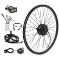 thumbnail image 4 of Kit de conversión de Motor de cubo de rueda delantera de bicicleta, controlador de Motor de 24V y 250W, resistente al agua, 26 pulgadas, Panel LCD3, 4 of 10
