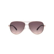Foster Grant Women's Aviator Rose Gold Sunglass