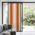 thumbnail image 4 of Burnt Orange Ombre Window Privacy Film, Modern Abstract Art Farmhouse Gradient Static Cling UV Sun Blocking Tint Film Heat Control Windows Films for Bedroom Bathroom, Window Stickers 35.4"x78.7", 4 of 8
