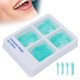 thumbnail image 3 of Cuñas adaptables dentales cuñas dentales de plástico desechables para suministro dental con orificios para uso profesional ANGGREK Otros, 3 of 8