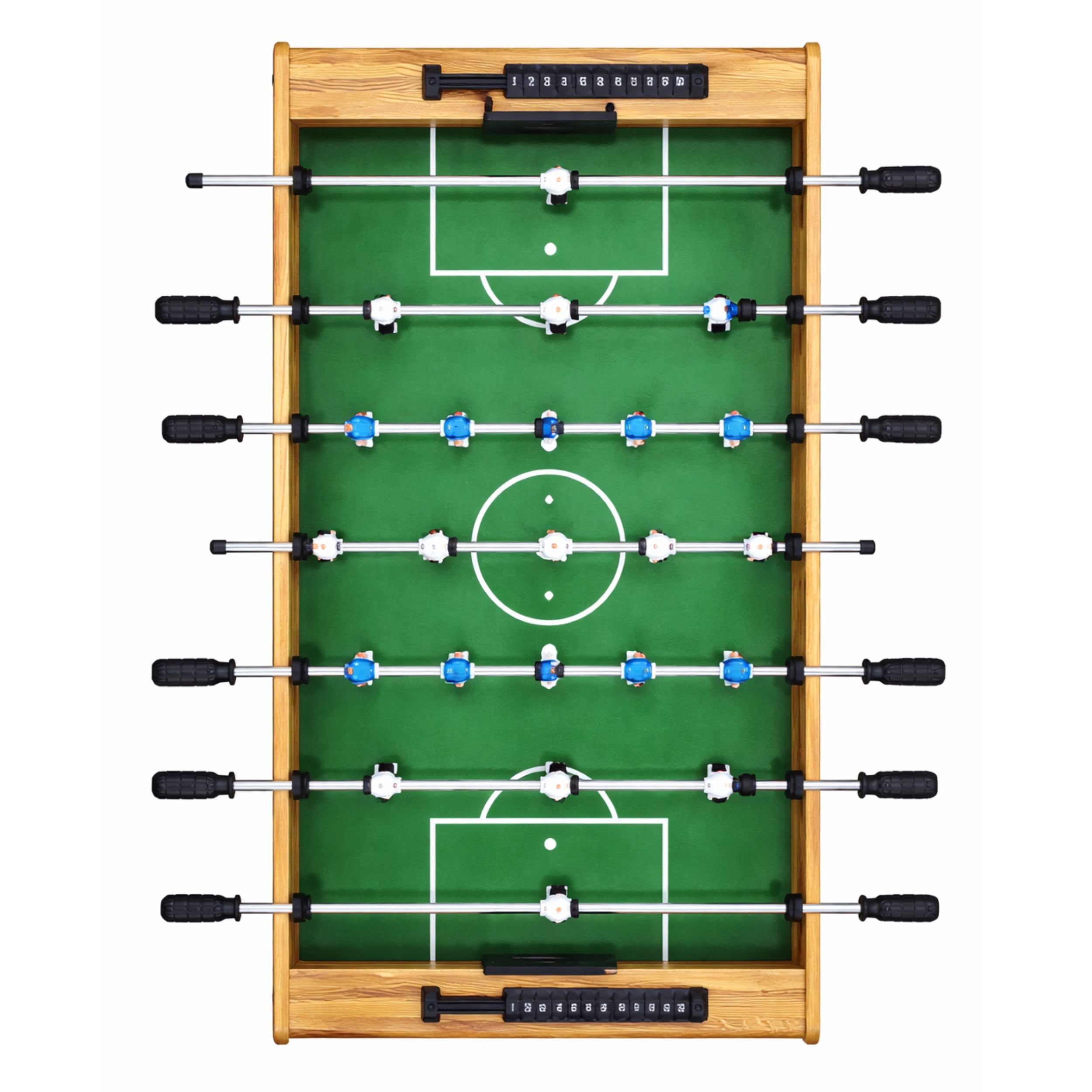 GOMYHOME 48" Foosball Table Game Table with MDF Cabinet and Steel Rods
