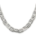 thumbnail image 2 of 925 Sterling Silver Anchor Chain Styles Necklace 9.5 mm Flat 24 inch, 2 of 4