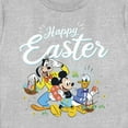 thumbnail image 2 of Women's Mickey & Friends Happy Easter Friends  Graphic Tee Athletic Heather Medium, 2 of 4