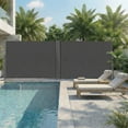 thumbnail image 5 of LIFERUN 236"x 71" Retractable Side Awning, Patio Side Screen, UV-resistant & Waterproof Patio Privacy Screen, for Garden, Balcony and Courtyard (Gray), 5 of 10