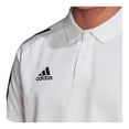 thumbnail image 3 of Playera Tipo Polo Adidas Hombre Condivo Golf Blanco Talla CH, 3 of 3