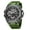 Green, variant on Quartz Watch For Men Smael Wristwatches Watcholorful Red Bracelet 50m Waterproof Alarm Clock Analog Digitals 8060 Sport Watches - Quartz Wristwatches