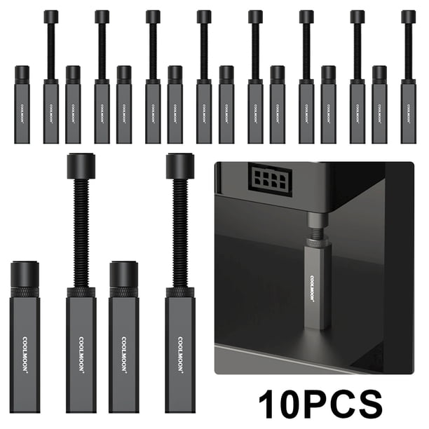 DQrwqpou Soporte tarjeta gráfica para chasis ATX/M-ATX/ITX (negro 80 a 120 mm)