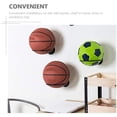thumbnail image 4 of CIMAXIC Iron Basketball Display Shelf Portable Basketball Holder Wall-mounted Balls Rack,9.45"X7.28"X2.56", 4 of 5