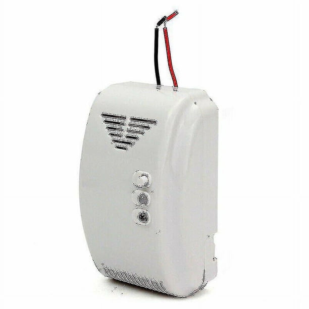 Detector de Gas YONGSHENG 12V Sensor Alarma Propano Butano GLP Natural Motor Home Camper Blanco