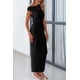 thumbnail image 4 of Vestido largo PRETTYGARDEN para mujer, verano 2025, con un solo hombro, 4 of 9