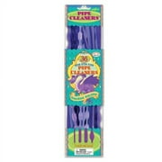 eeBoo Purple Pipe Cleaners Craft Kit- Dragon Colors