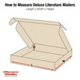 thumbnail image 2 of Office Depot® Brand Deluxe Literature Mailers, 16" x 16" x 2 3/4", Kraft, Pack Of 50, 2 of 4