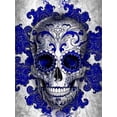thumbnail image 3 of Diamante pintura calavera personaje serie Rhinestone redondo resina (V2249) FLhrweasw Nuevo, 3 of 9