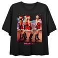 thumbnail image 5 of Mean Girls Winter Talent Show Crew Neck Short Sleeve Women's Black Shirt-XS, 5 of 7