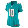 thumbnail image 2 of Women's Nike Malcolm Perry Aqua Miami Dolphins Game Jersey, 2 of 3